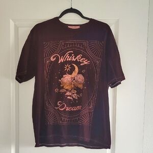 Whiskey Dream Maroon T-Shirt